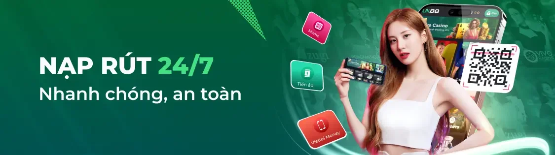 Nạp rút chưa đầy 2 phút